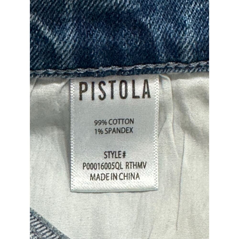 Pistola Eli High Rise Barrel Jeans Rhythm Vintage Blue Size 27 - Picture 6 of 12